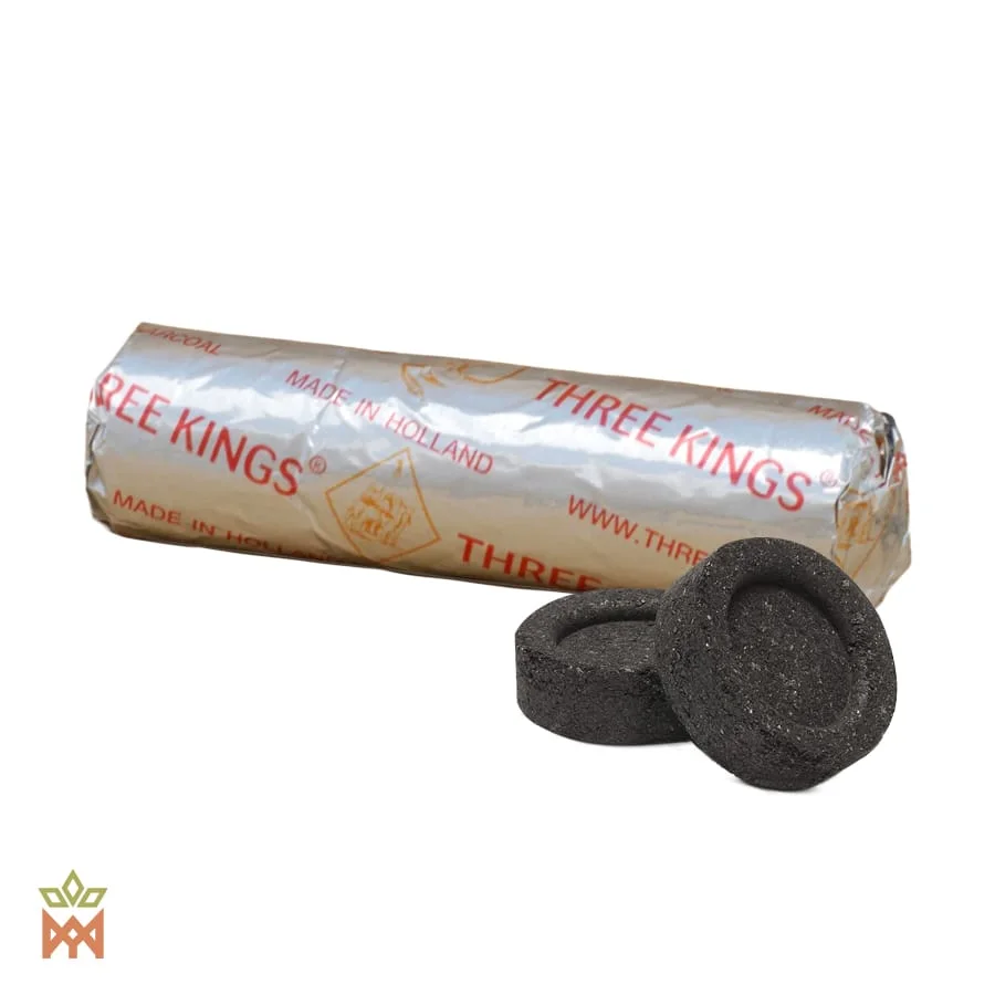 Three Kings houtskooltabletten