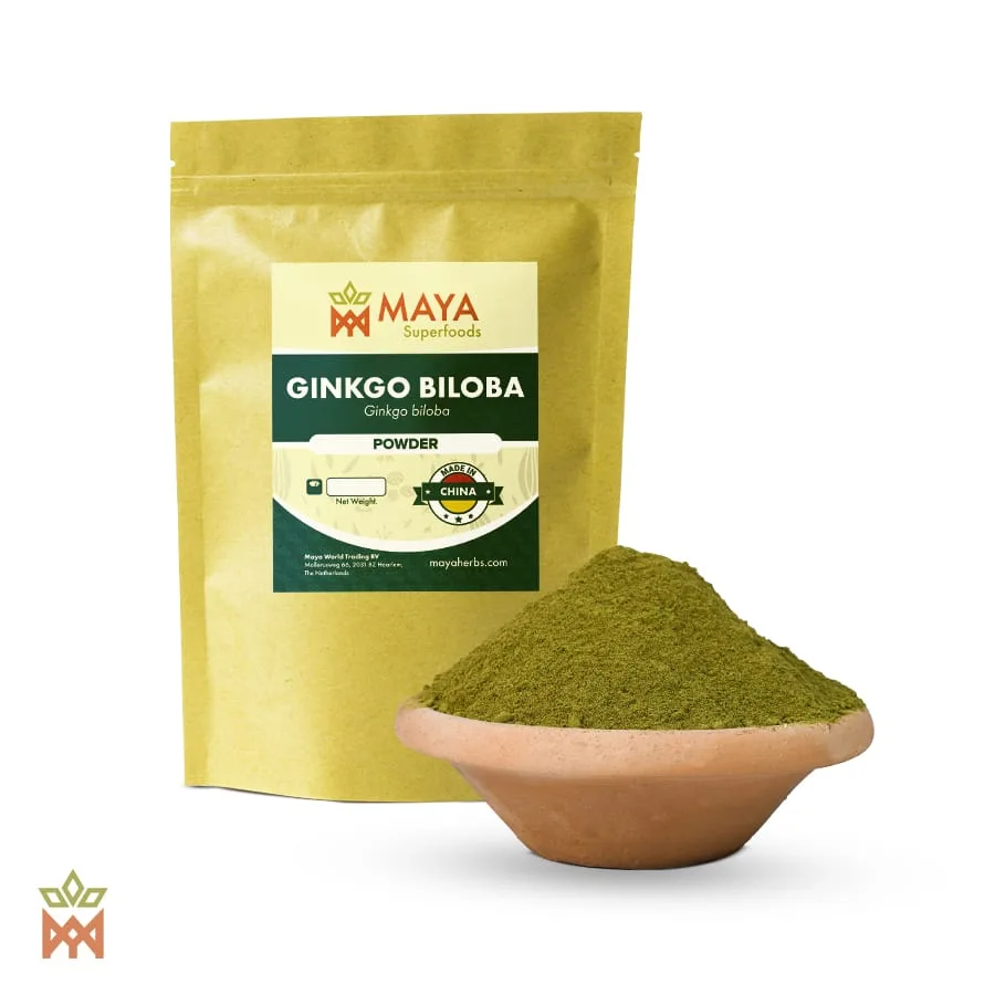 Ginkgo biloba — bladpoeder, 100 g