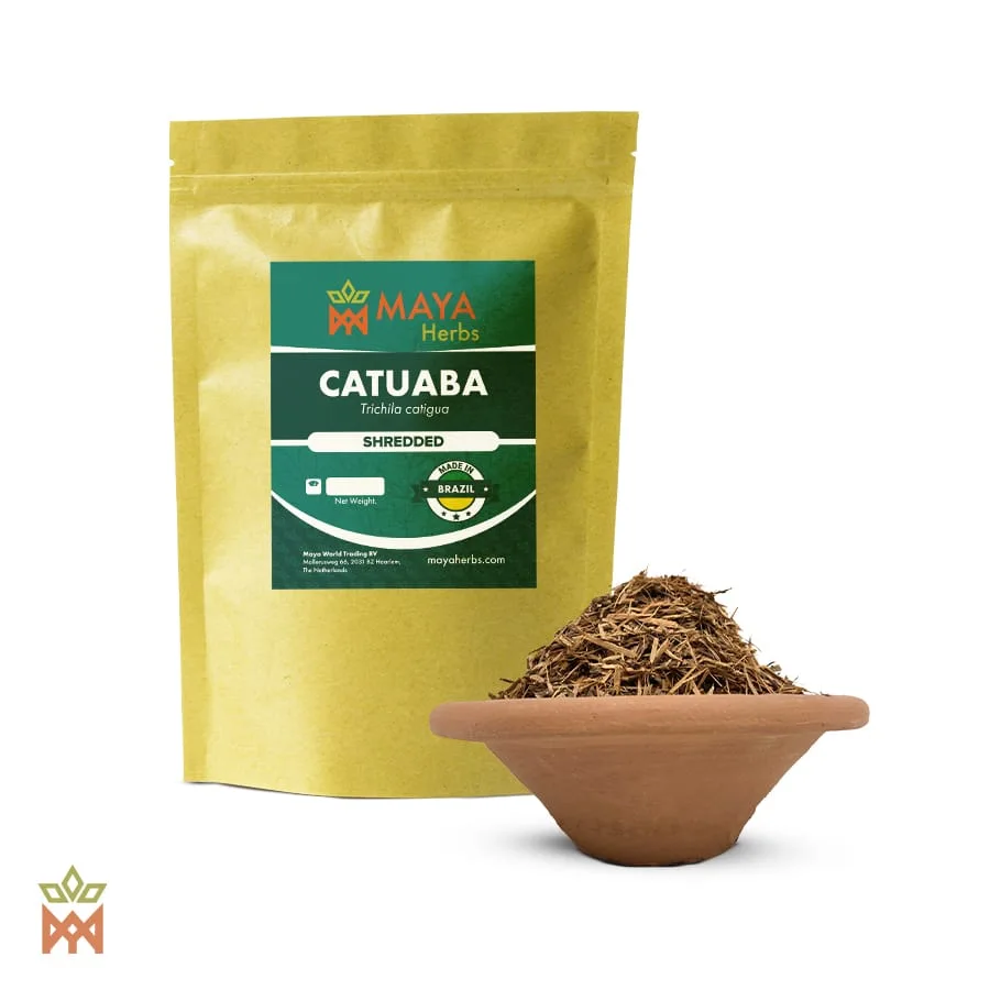 Catuaba — gesneden bast