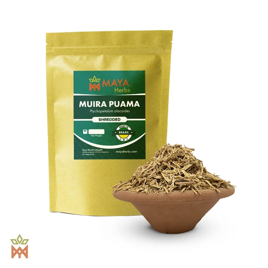 Muira puama — gesneden wortel