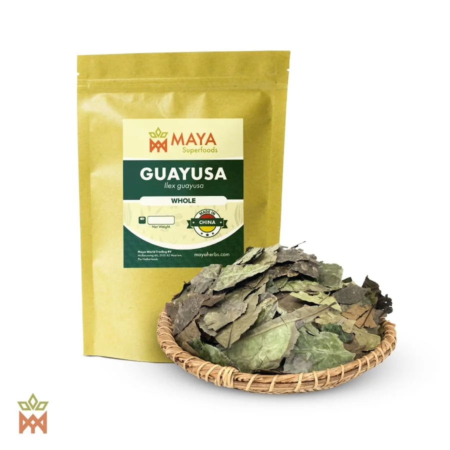Guayusa uit Ecuador — hele bladeren