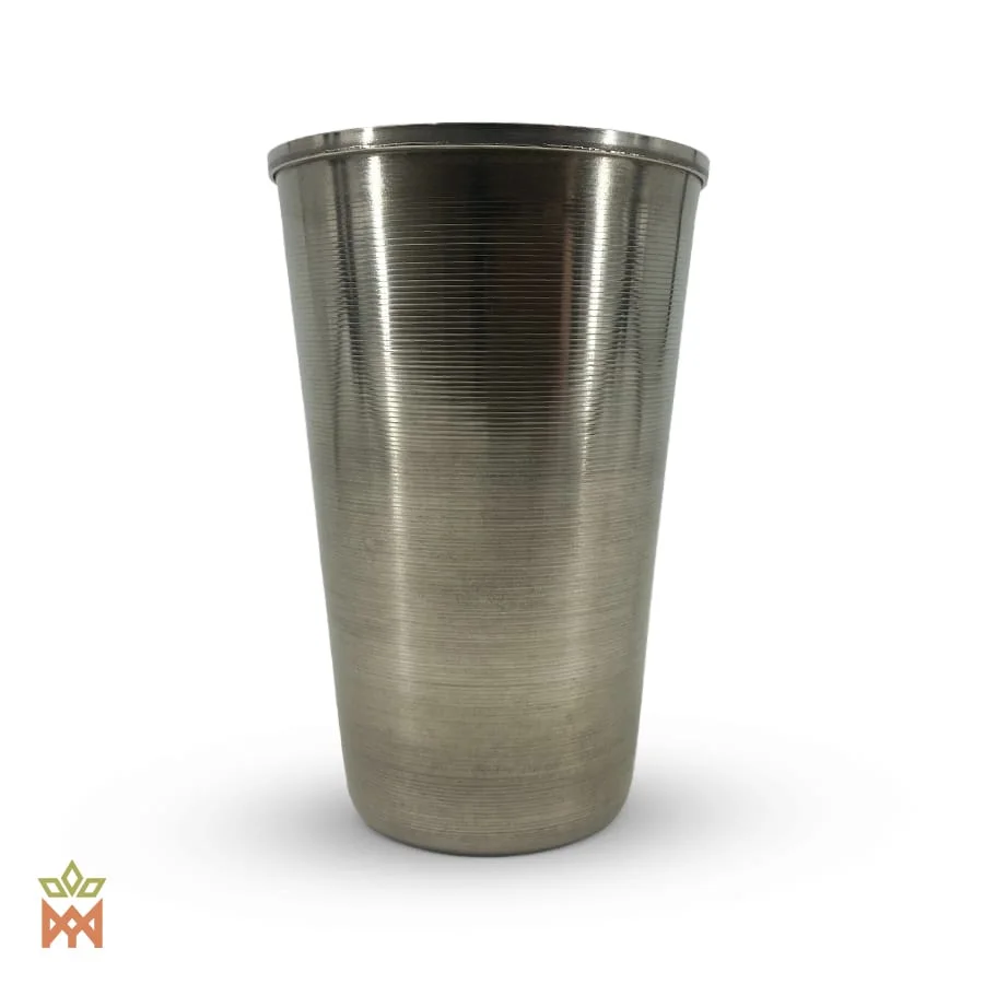 Metalen yerba mate beker